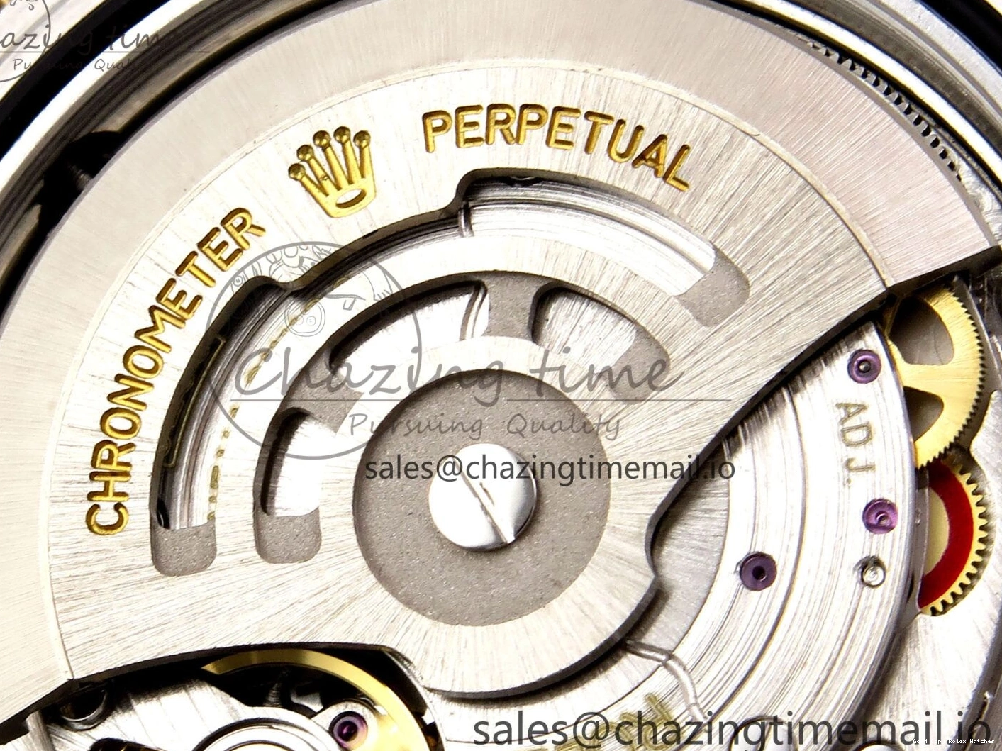 AAA Replica Watches Bracelet Thermal YG Best Edition Dial DateJust 41 Oyster 126333 EWEF SS on 976 YG Textured A 0104